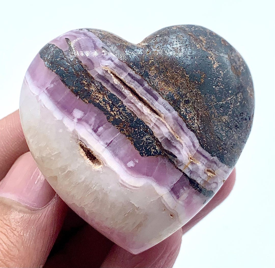 ピンクアラゴナイトハート - ヒーリングクリスタル、宝石ギフト - Etsy