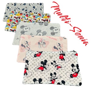 Astuccio con cerniera Topolino / Astuccio Minnie / Astuccio Disney / Astuccio da viaggio / Astuccio con cerniera Disney / Borsa per materiale scolastico / Astuccio per matite