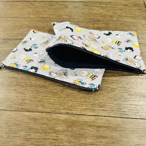 Snoopy Mäppchen | snoopy Beuteltasche | Federmäppchen | Federmäppchen | Schulmaterialtasche | Reisebeutel | snoopy Geschenk | snoopy Reißverschlusstasche