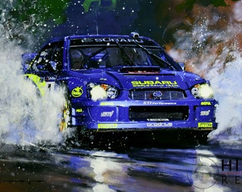 World Rally Champions 2003 - Limited Edition print by Nicholas Watts