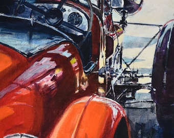 Lagonda - Limited Edition Print by Keith Burns