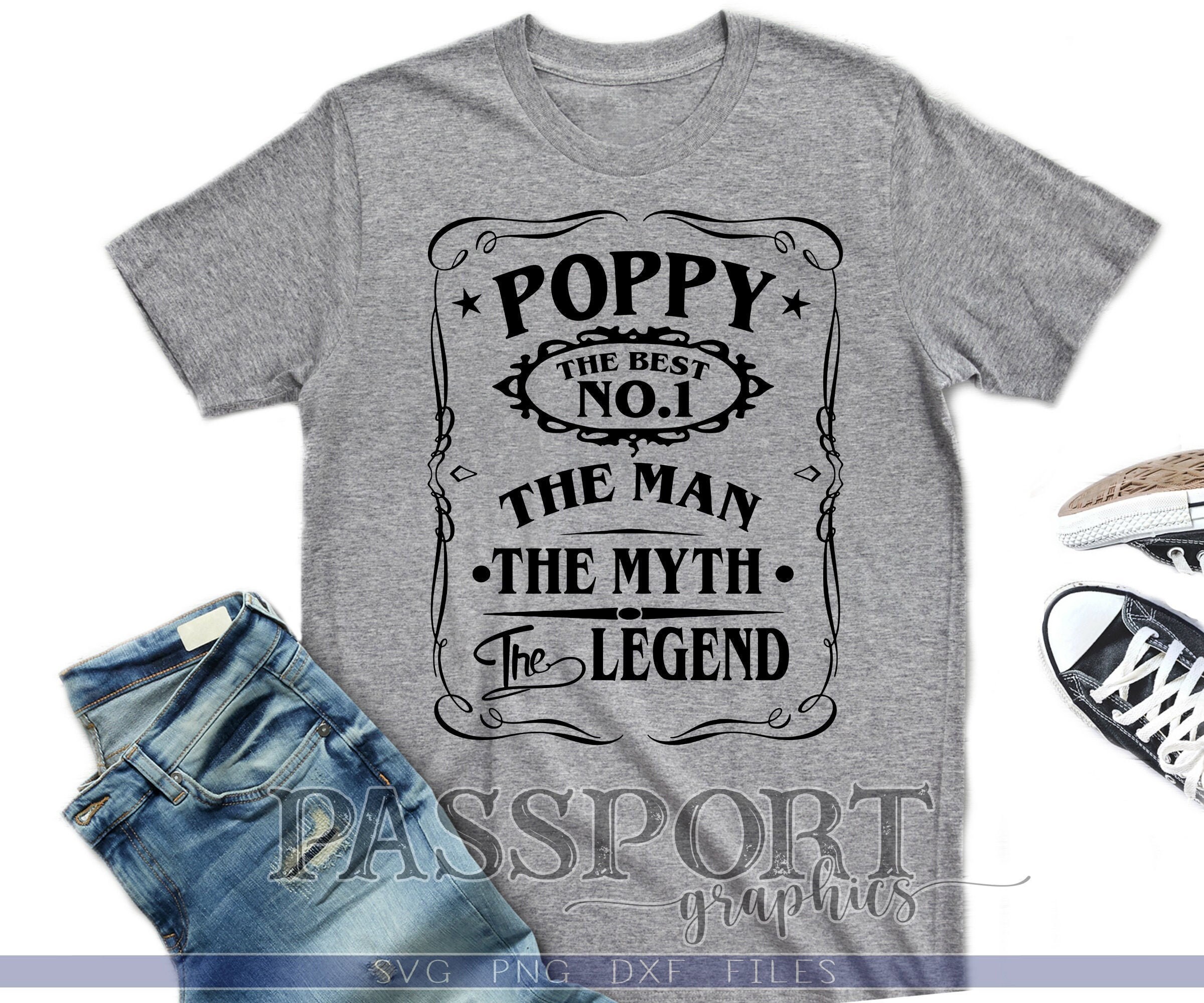 Download Poppy the man the myth the legend svg Poppy svg Fathers ...