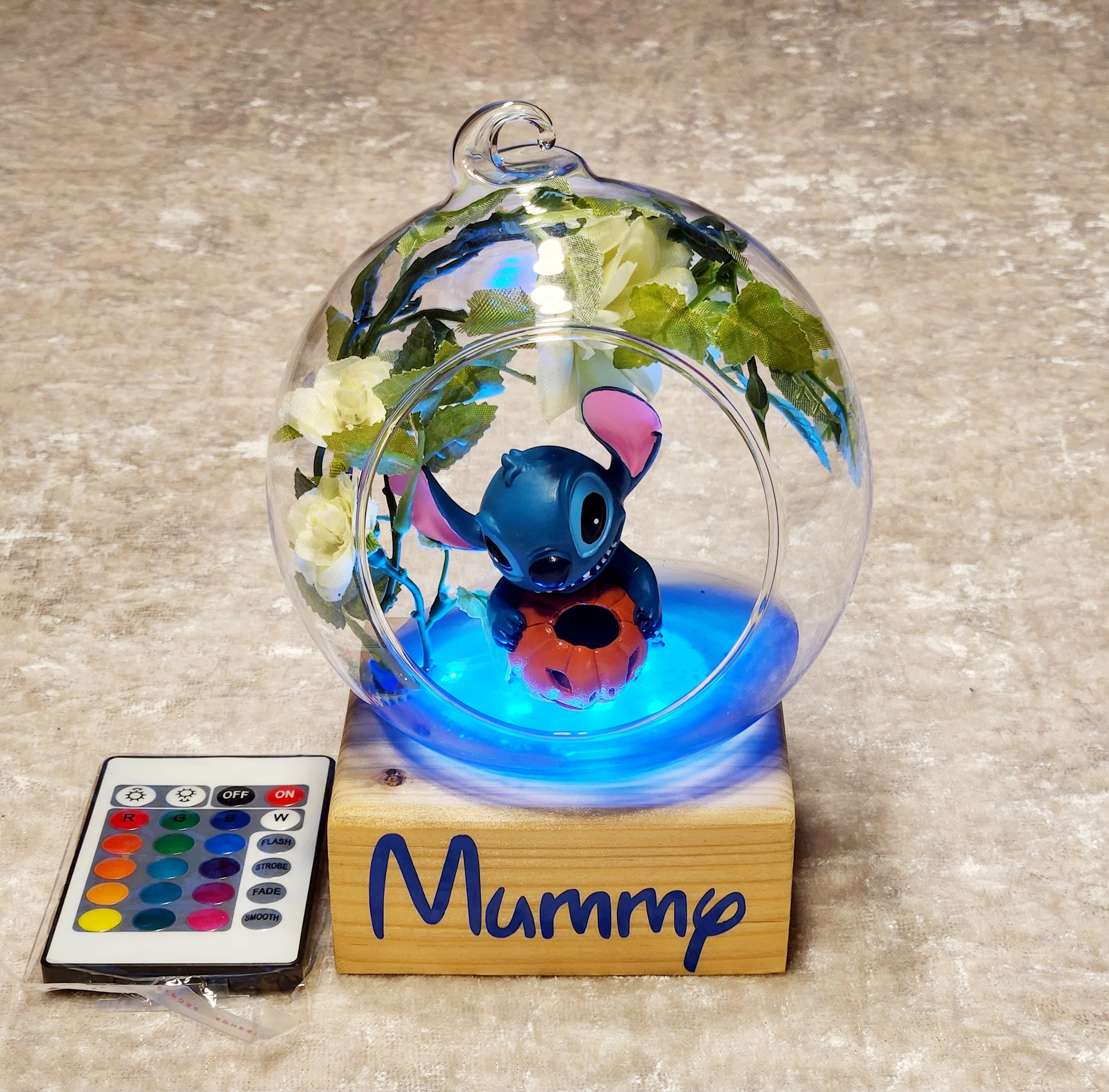 Ruideli 3D Illusion,Stitch Night Light,Stitch 3D Led Stitch Light