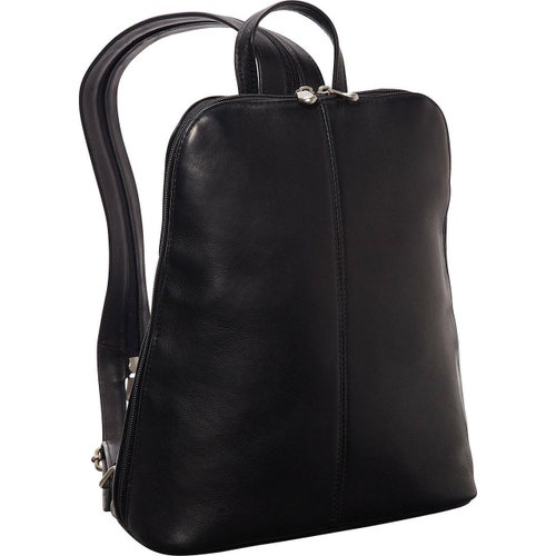 Le Donne Leather Womens Tech Friendly Backpack, Sling Backpack Bag, Shoulder Bag, shops Colombian Leather, Hiking Backpack, In 4 Available Colors