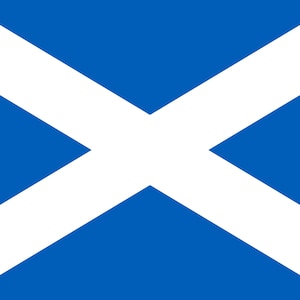 Schotse vlag sticker