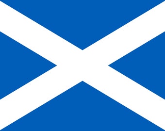Scotland flag sticker
