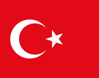 Sticker Türkiye Flag