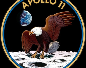 NASA Apollo XI/11 Mission Badge sticker