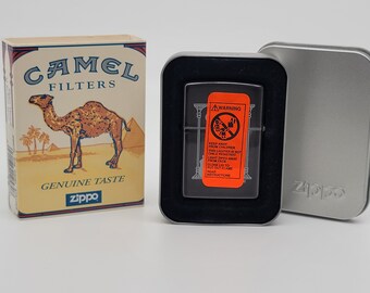 Camel Zippoライター 【非売品】Made in USA Zippo Camel PACK Ninety Nines 99 Royal Blue CZ LIMITED