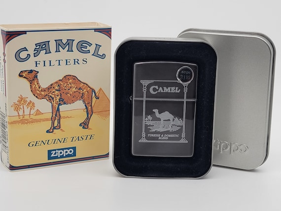 Camel Zippoライター 【非売品】Made in USA Zippo Lighter Camel Simple Emblem 1996 Design | eBay
