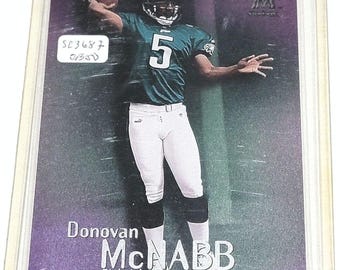 1999 Skybox Molten Metal Donovan McNabb ROOKIE RC #133 Philadelphia Eagles