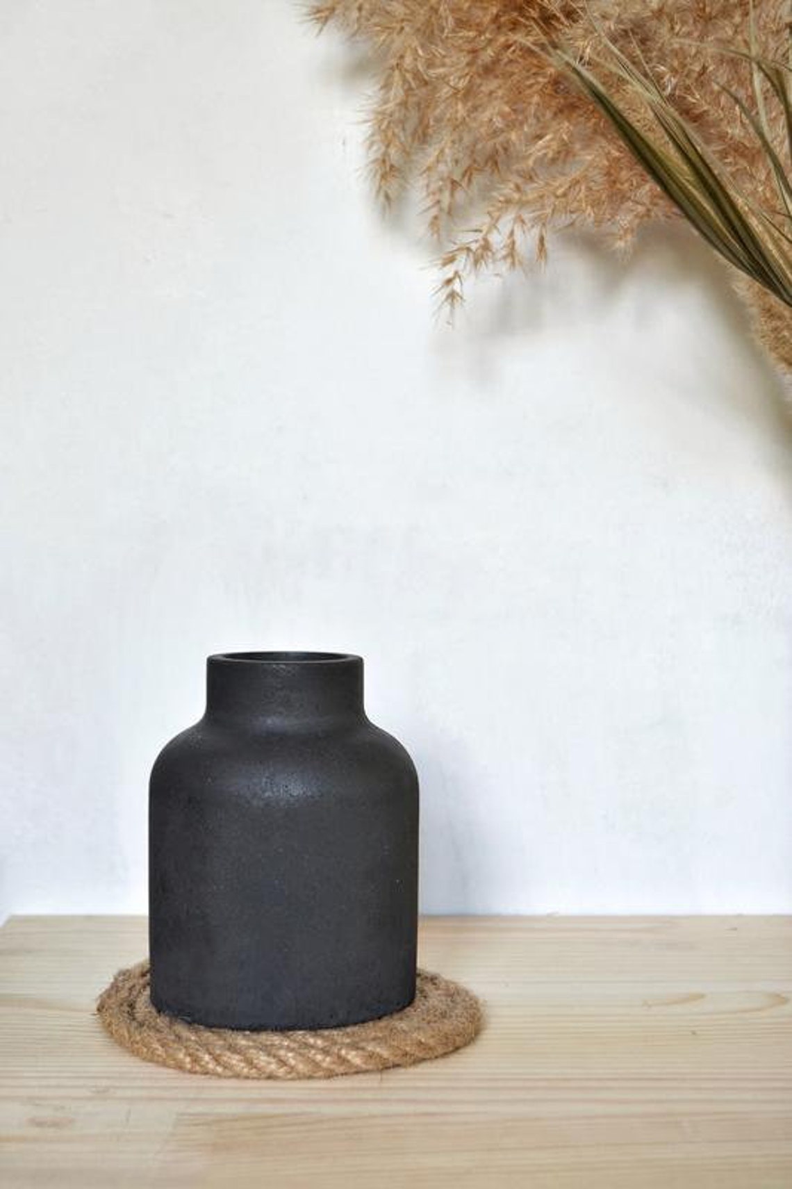 Concrete Vase Handmade Eco Vase for Office & Home Decor Etsy