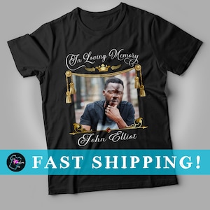 In Loving Memory Of Dad Shirt | Custom Photo Memorial Tee | Personalized Family Reunion Shirt With Picture | Remembrance Gift For Funeral