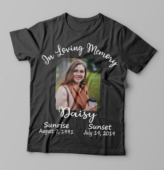 remembrance in memory of shirts