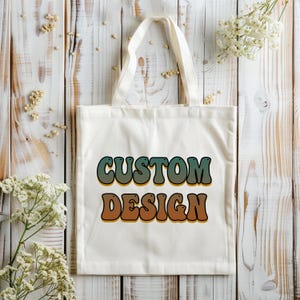 Eco-friendly canvas tote bag made from 100% cotton in natural beige, personalized with your custom logo, name, or business branding. Ideal for bulk promotional events, small business swag, trade shows, or sustainable corporate gifting. Lightweight, reusable, and durable, with self-fabric handles and clean print space. Perfect for startups, handmade shops, boutiques, or client thank-you bags.