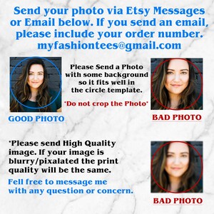 Personalized Photo Memorial Gift- Car Decor Charm- Picture memory Angel Wings- Rear View mirror Photo Keychain- Grandma Memorial Keepsake image 7