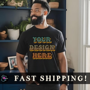 Custom printed t-shirt featuring personalized text, photo, or logo design. Ideal for church youth events, birthday group shirts, bachelorette party outfits, or family reunion apparel. High-quality DTG print offers clear, full-color results. Shirt available in Comfort Colors, Softstyle, or sweatshirt style. Great for matching vacation tees or business staff branding.