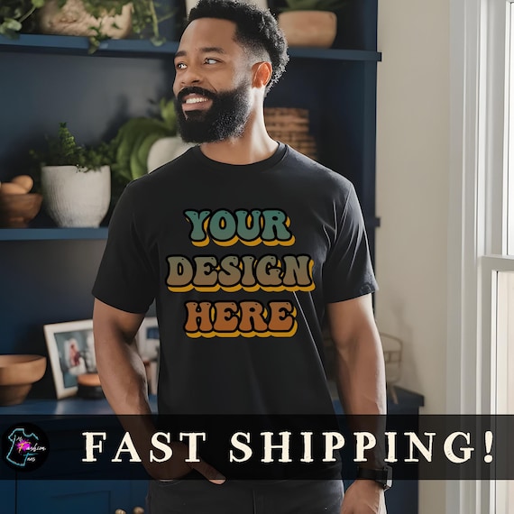 Custom DTG Printed T-Shirt: Personalized Photo, Logo, or Text