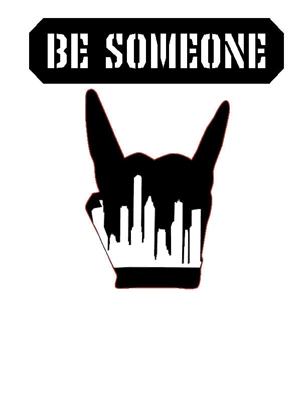 Houston Hand Sign With Be Someone Txt Png Etsy Australia