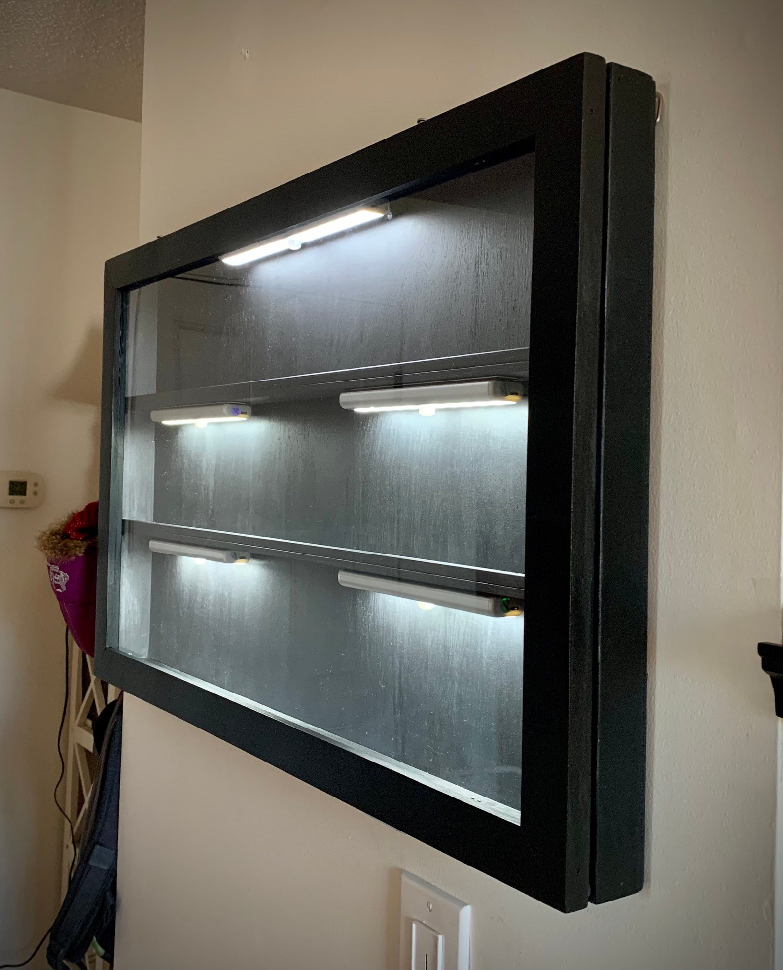 Lighted Trading Card Display Case Etsy