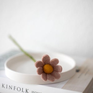 Anemone, hand-felted felt flower // e.g. for bouquets // Mother's Day // Valentine's Day // Bridal bouquet // Wedding Rosa