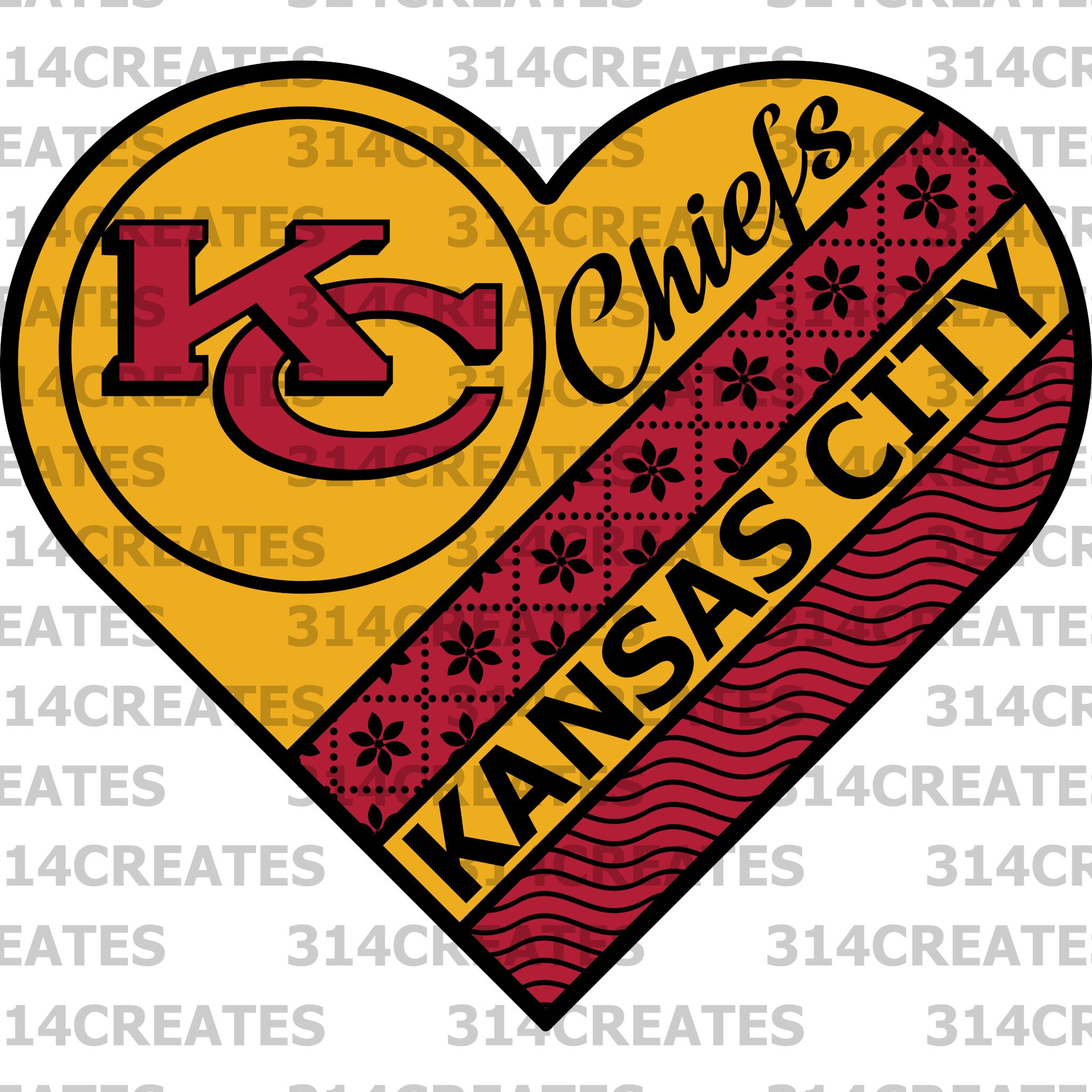 Travis Kelce #87 Heart Arrowhead | Kansas City Chiefs | DIGITAL DOWNLOAD  svg, dxf, eps, pdf, png, printer, cricut, silhouette