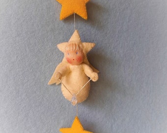 Star Child PDF pattern Dutch and German