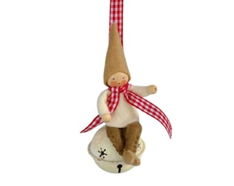 Christmas Bell Gnome PDF pattern Dutch