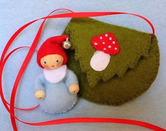 Gnome bag with gnome PDF pattern Dutch, English and German