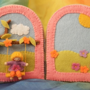 Ikona wiosny wzór PDF holenderski i niemiecki