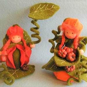 Pumpkin girls PDF pattern Dutch and German
