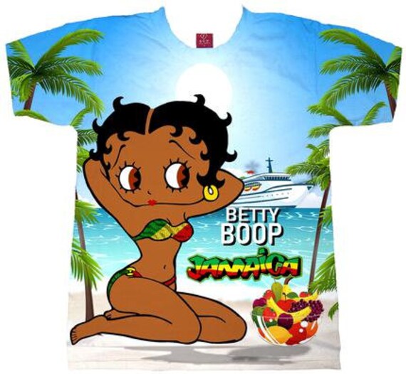 Betty Boop Jamaica Leyendas The Greatest Camisetas de sublimacion de musica Hip Hop Historia Historia negra revolucionaria Arte negro RavensplaceShop Etsy Espana