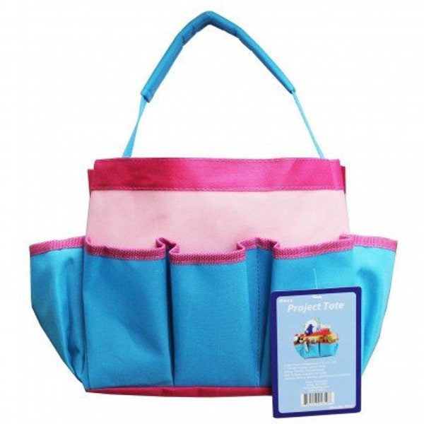 Project Tote Pink Teal