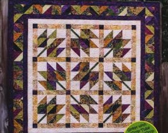 Leaf It To Me-  Strip Club Pattern by Cozy Quilt Designs -multiple sizes