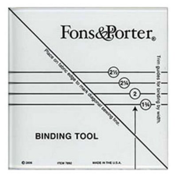 Fons & Porter Binding Tool