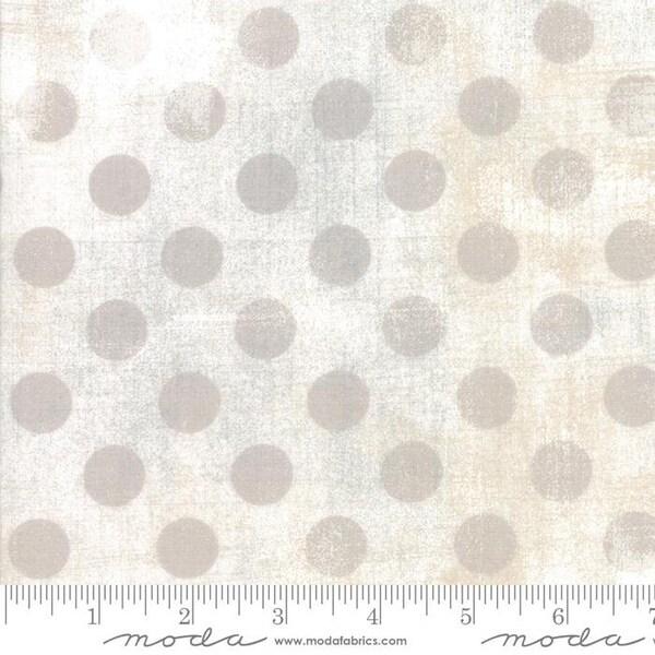 Hits The Spot Grunge Dot Fabric 108" Wide Back Fabric by the HALF Yard, Moda, 108017-11