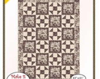 Park Place Quilt Pattern Fabric Cafe Single 3 Yard Quilt Pattern