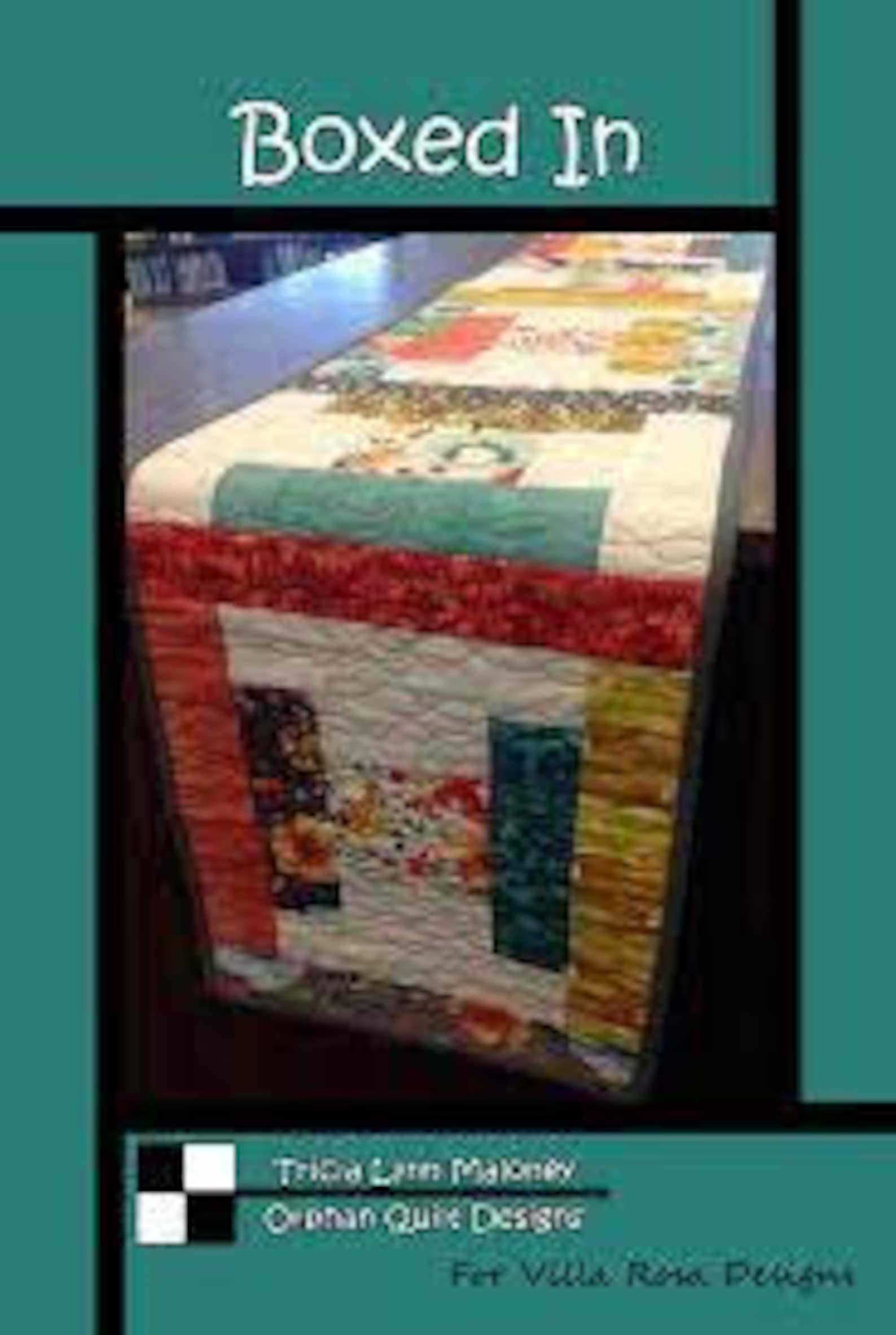 Boxed In Quilt Pattern 2.5 Strip Pattern Table Runner Etsy