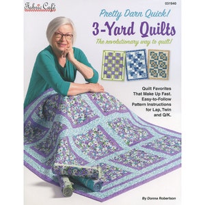 Park Place Quilt Pattern Fabric Cafe Single 3 Yard Quilt Pattern