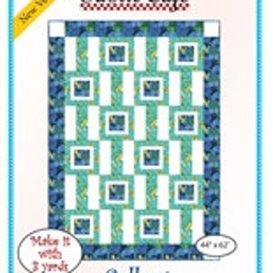 Gallery Quilt- Fabric Cafe single 3 yard quilt pattern