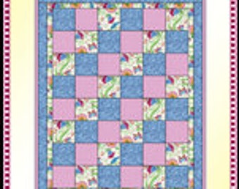 Park Place Quilt Pattern - Fabric Cafe single 3 yard quilt pattern
