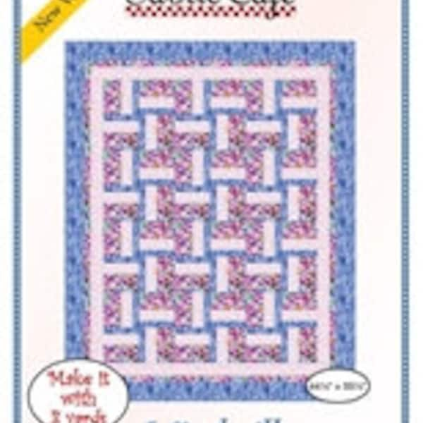 Wind Mill Quilt- Fabric Cafe single 3 yard quilt pattern