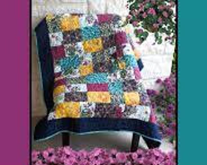 Sisterhood, Quilt Pattern, Fat Quarter Quilt Pattern, by Villa Rosa