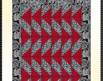 Dancing Geese, 3 Yard Quilt Pattern, Fabric Cafe