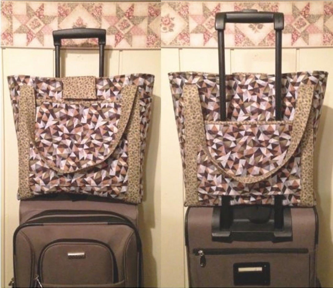 Luggage Rider Carryon Bag Pattern, Functional Pattern, Cut Loose Press