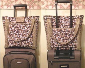 Luggage Rider Carry-On Bag Pattern, Functional Pattern, Cut Loose Press