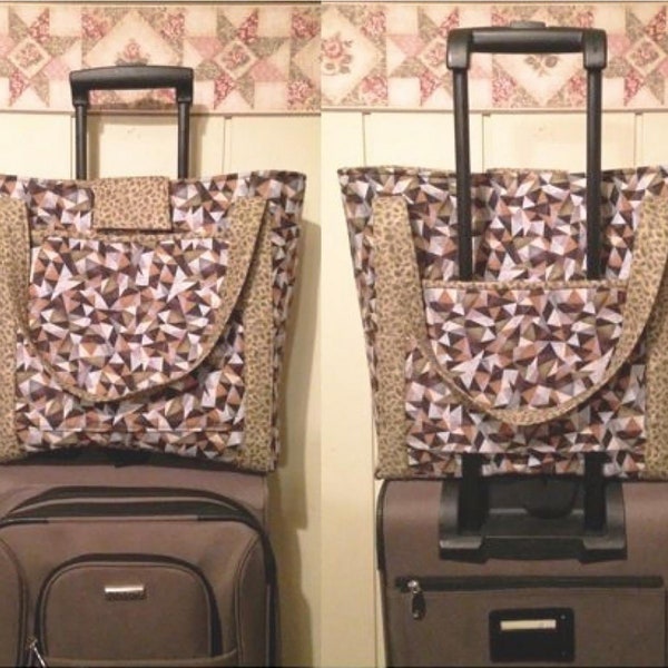 Luggage Rider Carry-On Bag Pattern, Functional Pattern, Cut Loose Press