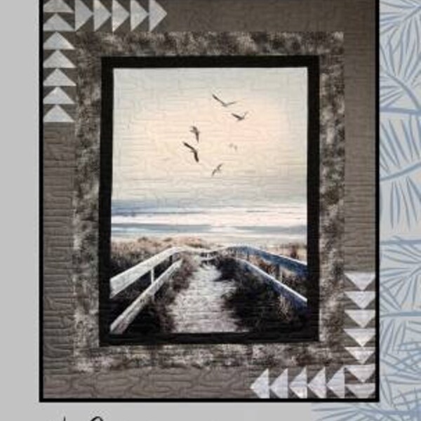 Beach Walk Quilt- Pattern by Sugar Pine Quilt Designs- Villa Rosa Designs