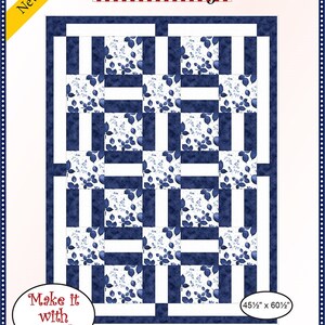 Porch Rails, (3) Yard Quilt PATTERN, by Fabric Cafe!