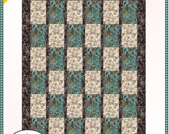 Lickity Split, (3) Yard Quilt PATTERN, by Fabric Cafe!